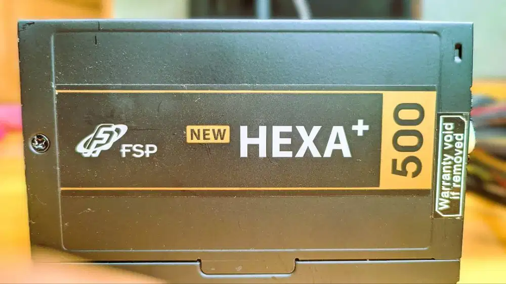 Psu power suplay PC Merk FSP HEXA SERIES HEXA+ 500 watt