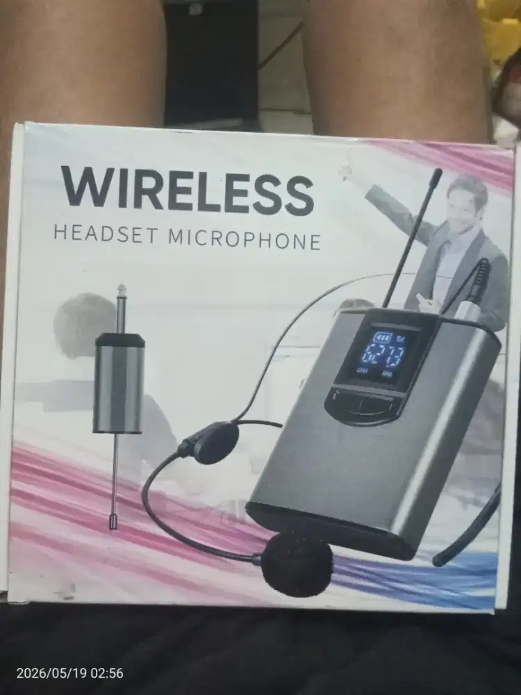 Wireless headset microphone JISSDO