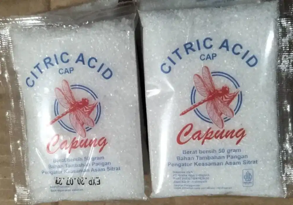 Citrun Cap Capung 1 karton isi 10pack (200 sachet/50gr)