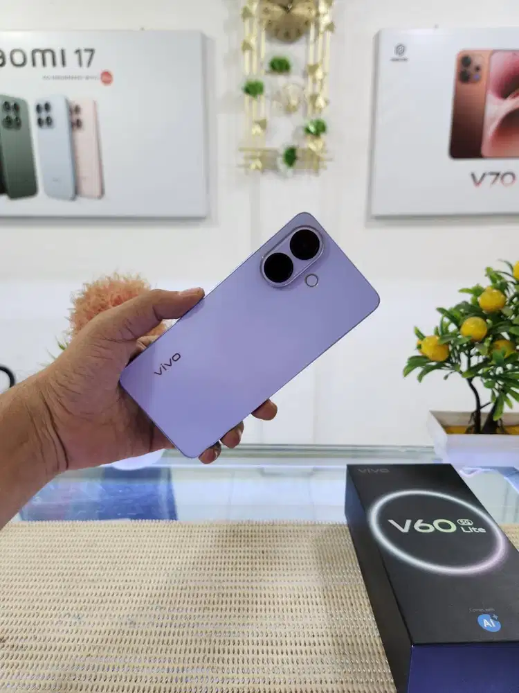Vivo V60 Lite 5G Ram 8+8Gb/ 256Gb Fullset Mulus Original 100% Like New