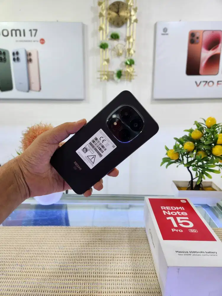Redmi Note 15 Pro 5G Ram 8+8Gb/ 256Gb Pemakaian 2 Minggu Like New