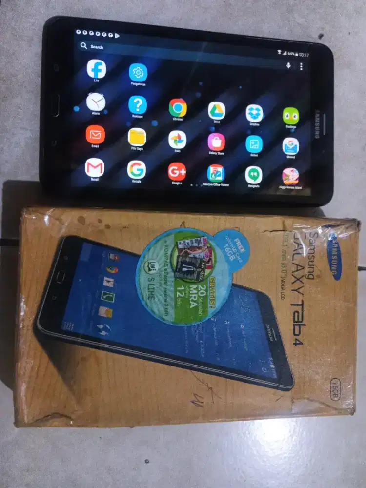 Samsung Tab 4 PRO bagus dan original barang Langkas