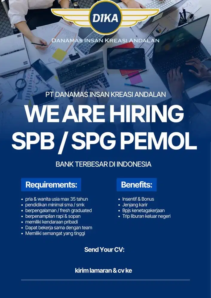 Loker pembukaan rekening online