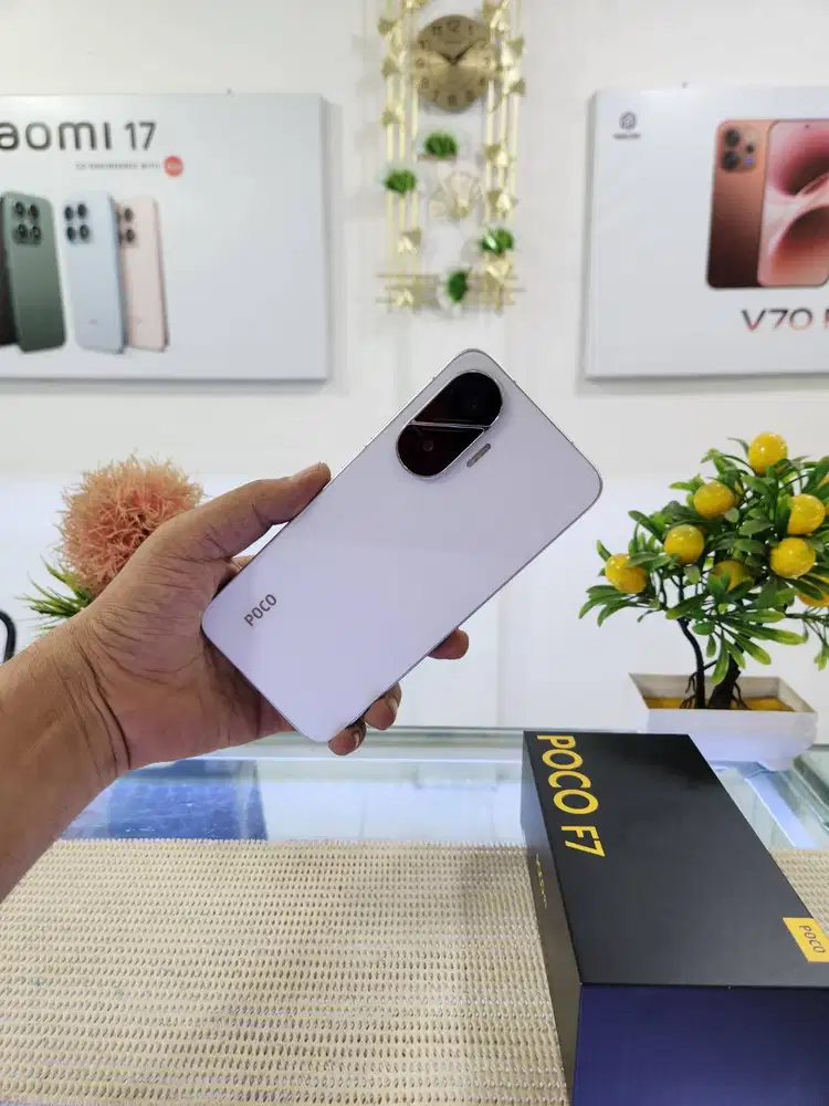 Poco F7 5G Ram (12+12) 24Gb/512Gb Fullset Ori 100% Like New Bergaransi