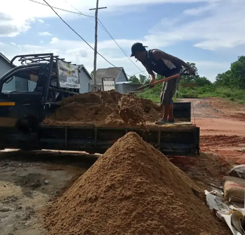 Jual pasir siap antar kemana saja