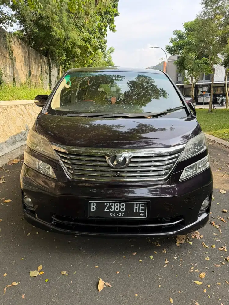 Toyota Vellfire 2009 Bensin