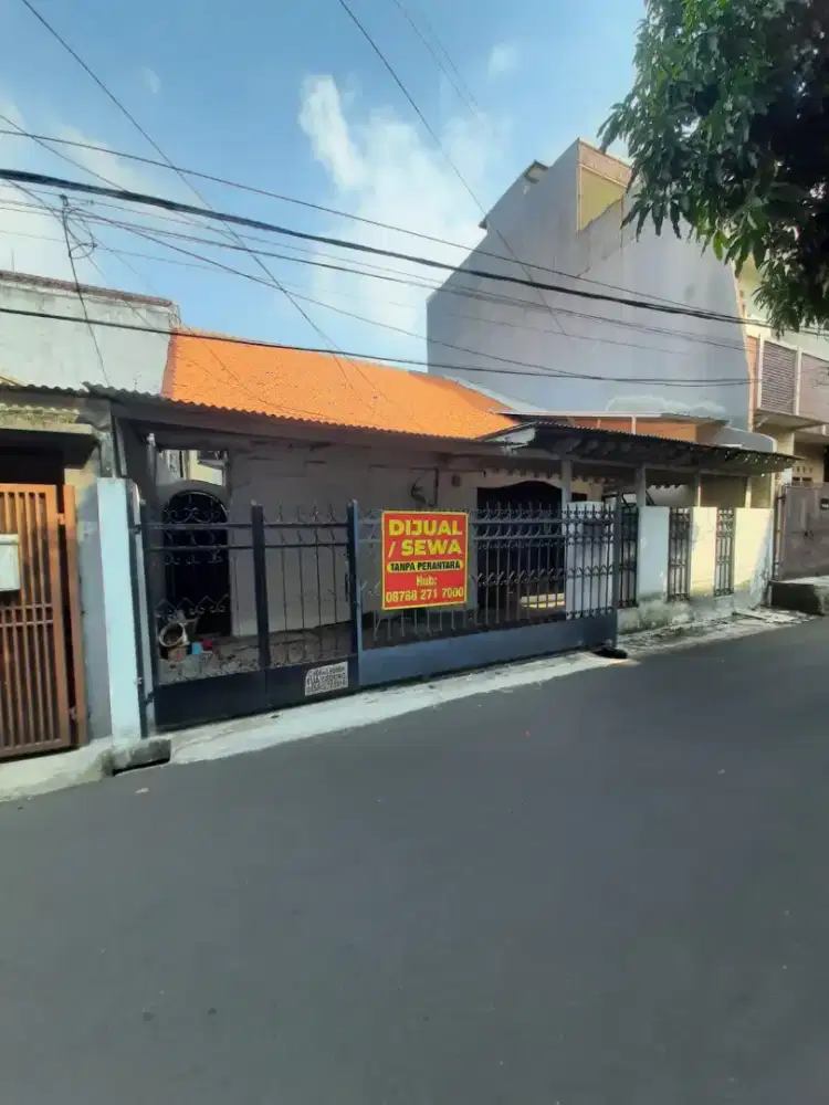 DISEWAKAN RUMAH DI JL. GELONG BARU SELATAN 3 NO 21 TOMANG