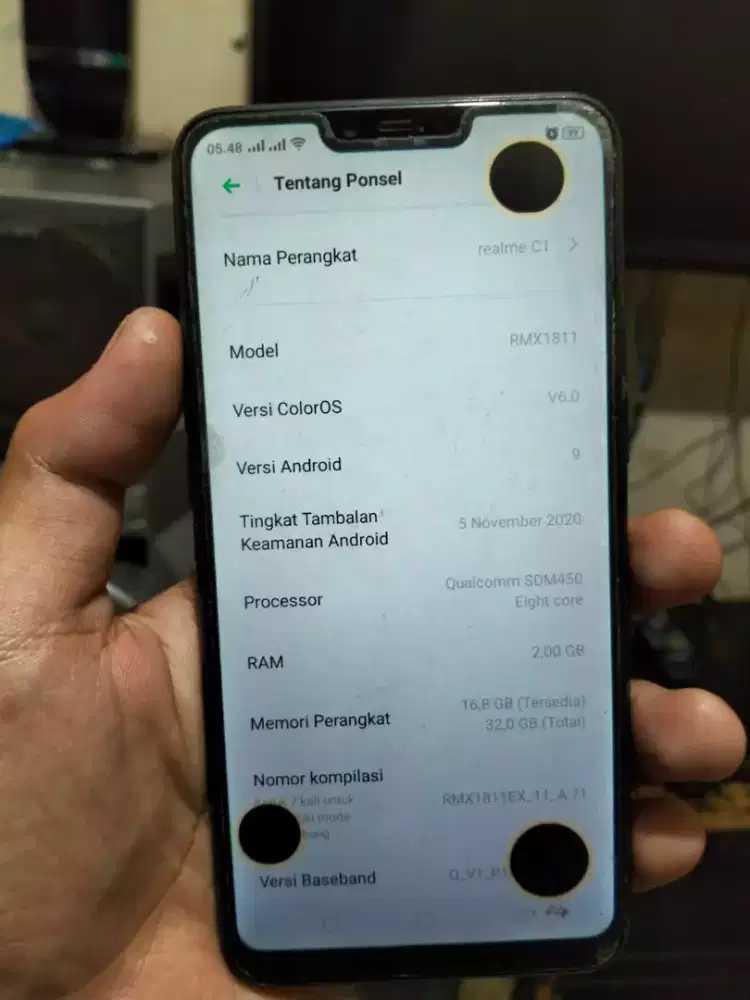 REALME C1 2/32 BATANGAN