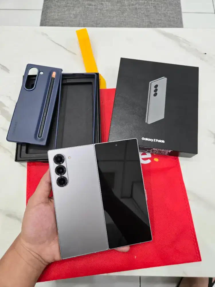 Samsung Z Fold 6 12GB/256GB Super Mulus Fullset Oroginal Resmi Sein
