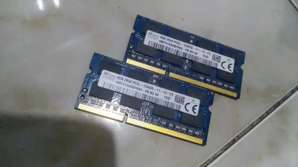 Ram Laptop/Sodimm ddr3L 8gb pc12800 Original copotan laptop