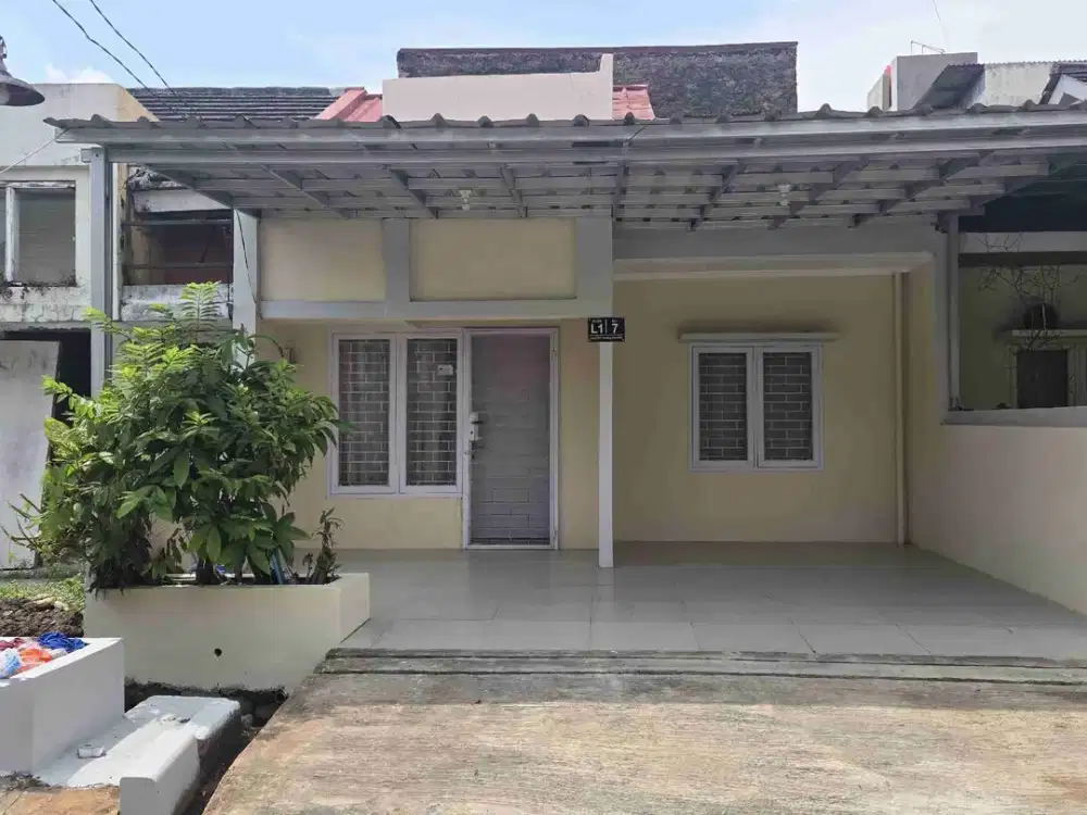rumah siap huni cluster taman sakura bekasi dskat grand duta city