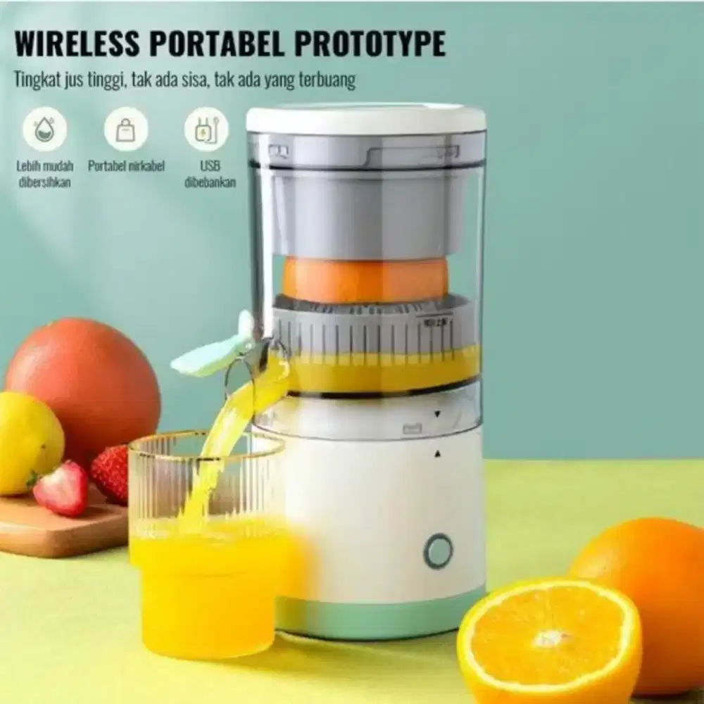 Blender Mini Juicer Portable Alat Peras Buah Otomatis Multifungsi