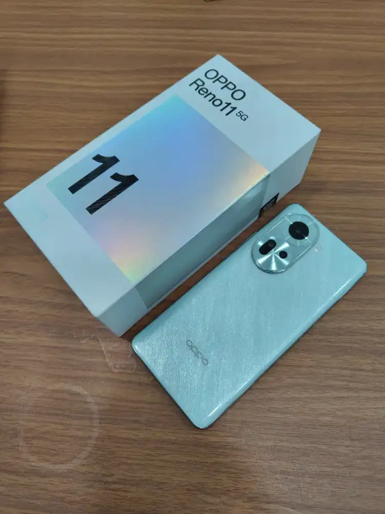 Oppo Reno 11 5G 8/256 second likenew masih garansi resmi