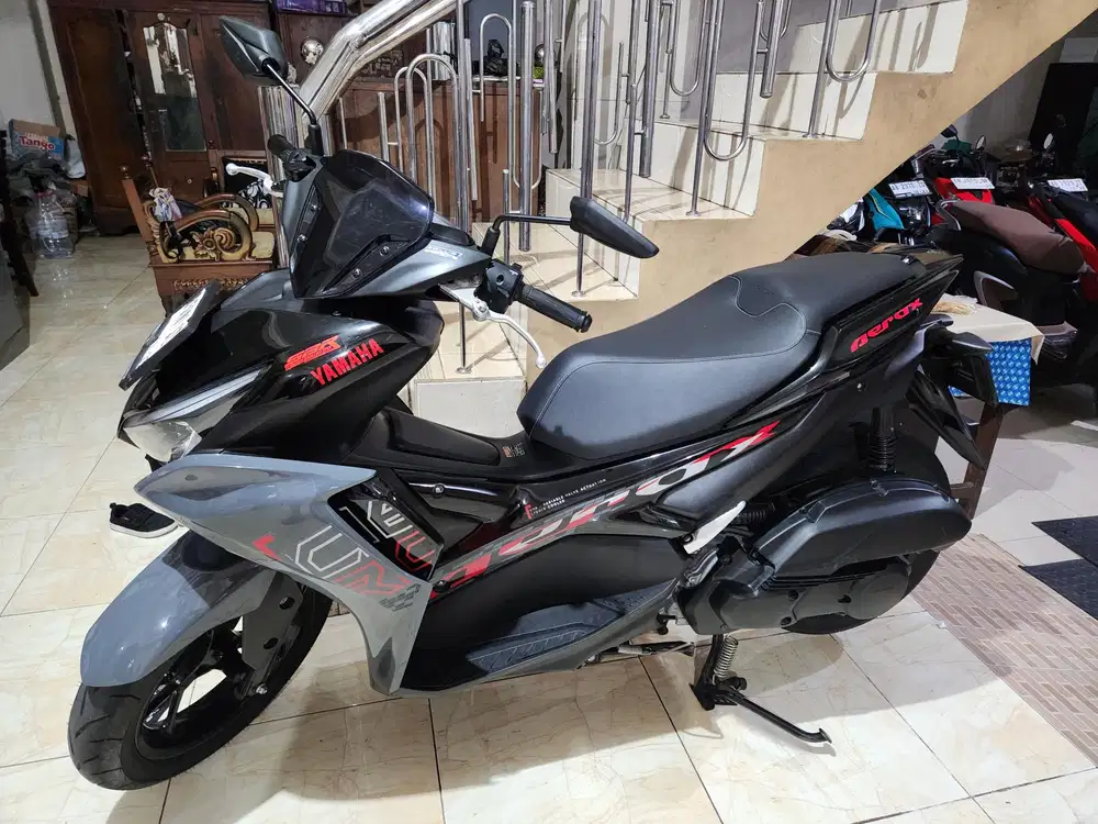 Aerox all new hitam 2024 low km 2ribuan gbm