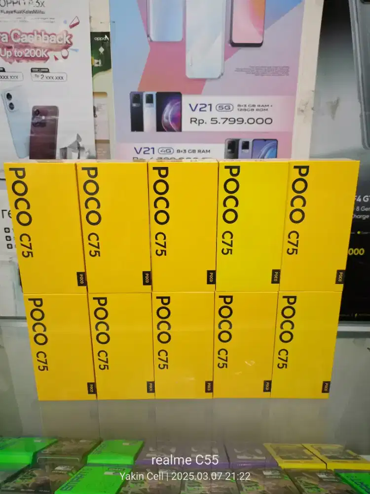 Xiaomi Poco C75 6/128 GB NFC Camera 50 MP Helio G81 Garansi Resmi