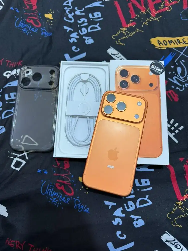 IPHONE 17 PRO 256GB RESMI FULL ORI BH 100% MULUS 100%