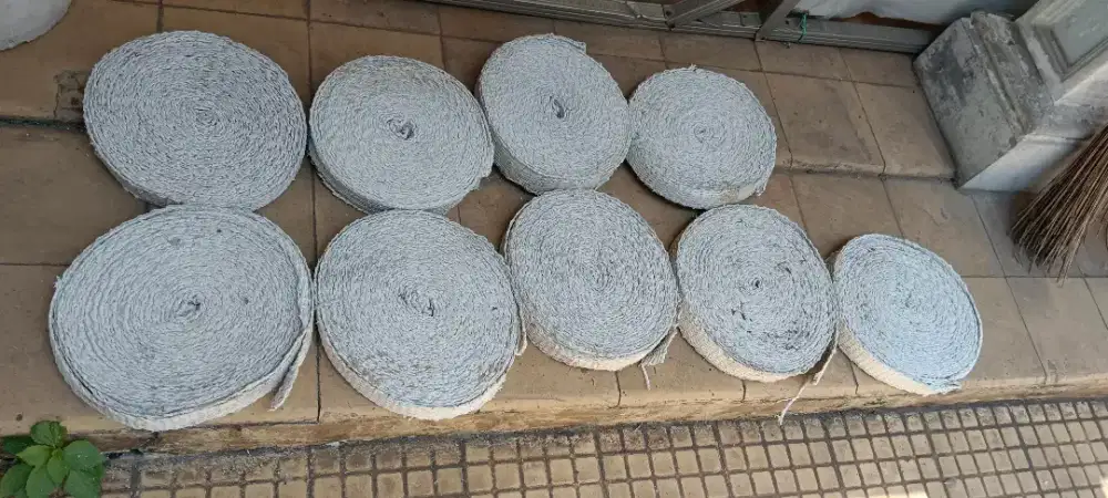 Di Obral Asbes Pita Penahan Panas lebar 2 cm harga si bawah per Roll