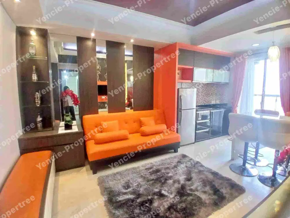 Disewakan tipe 2br apartment royal mediterania garden residence
