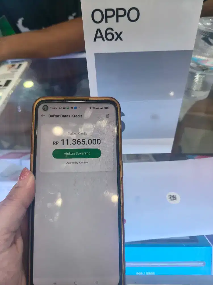 Oppo A6X new garansi resmi original
