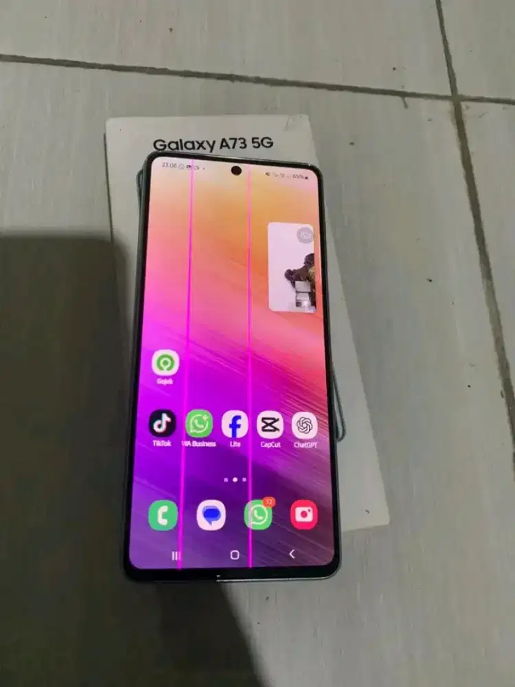 Samsung A73 ram 8/256 minus