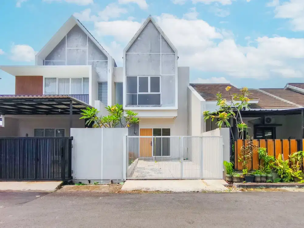 Rumah 2 Lt Hadap Timur 10 Mnt ke Bogor Great Mall SHM Siap KPR J-48612