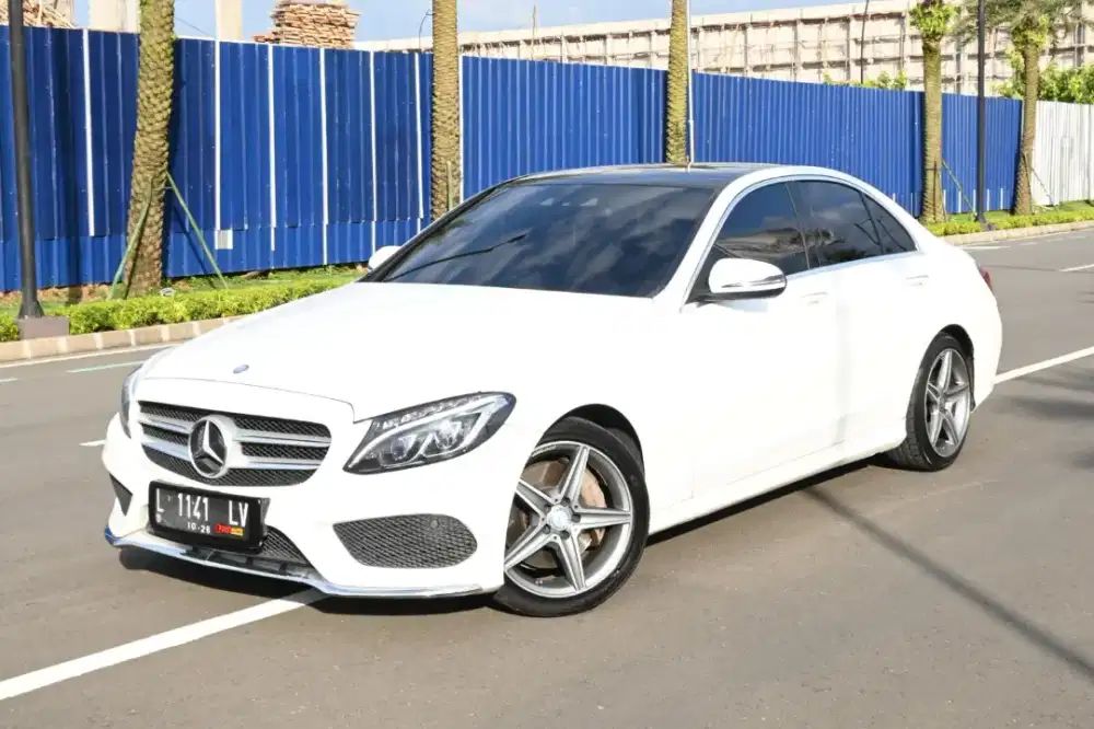 (Tdp39jt) Mercy C250 AMG 2015 Putih