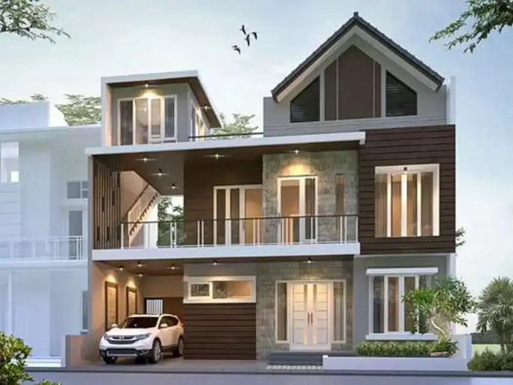 VILLA SIAP BANGUN KAWASAN VILLA VILLA - ATAS WISATA BNS
