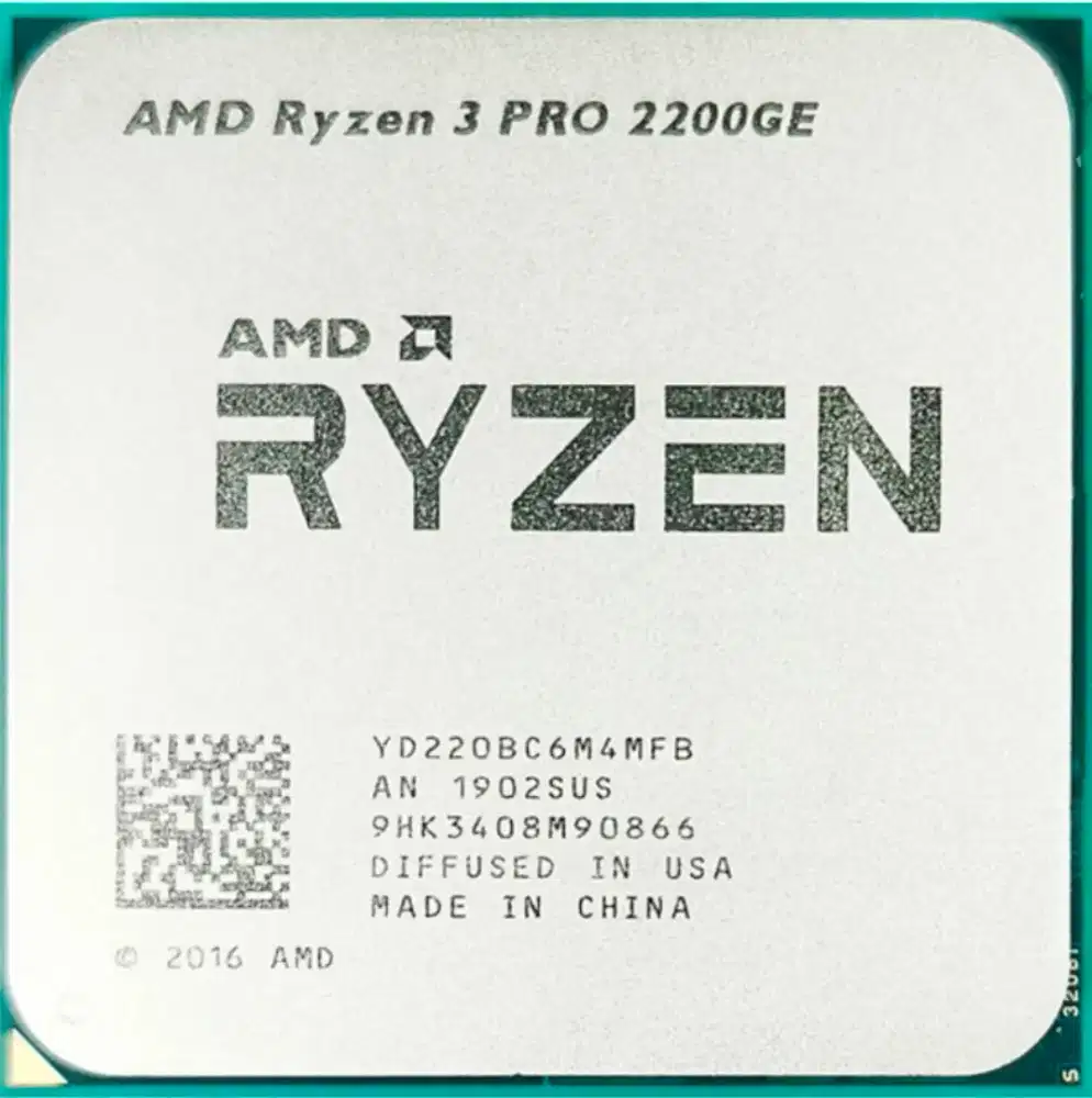 Prosesor ryzen 3 pro 2200ge