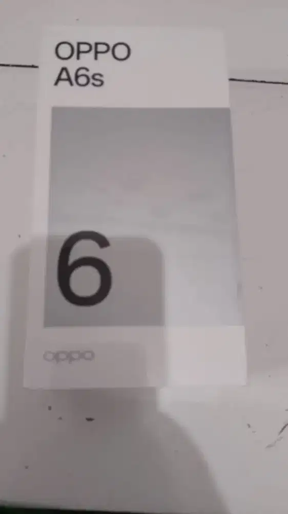 Oppo A6s Ice White 8/128 ( BNIB )