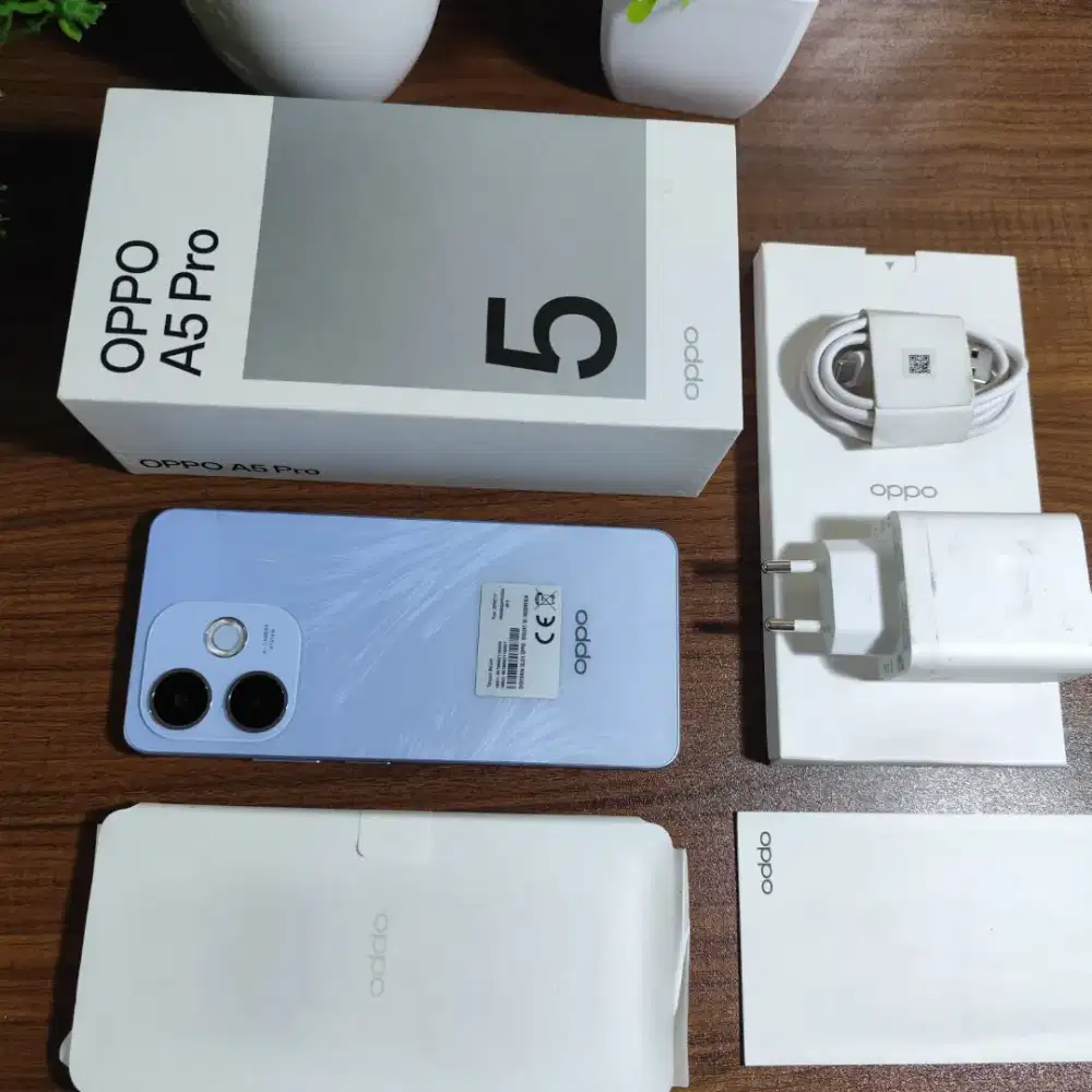 Oppo A5 Pro 8/128 Fullset mulus siap pakai