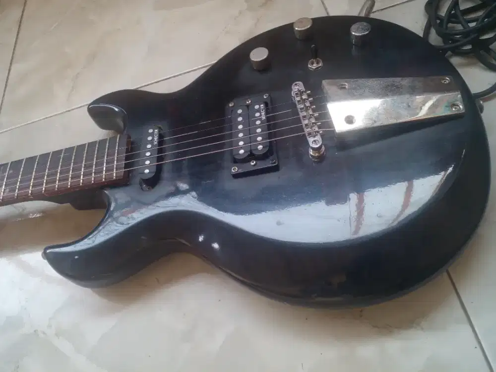Schecter devil dlx modified ex produksi murah