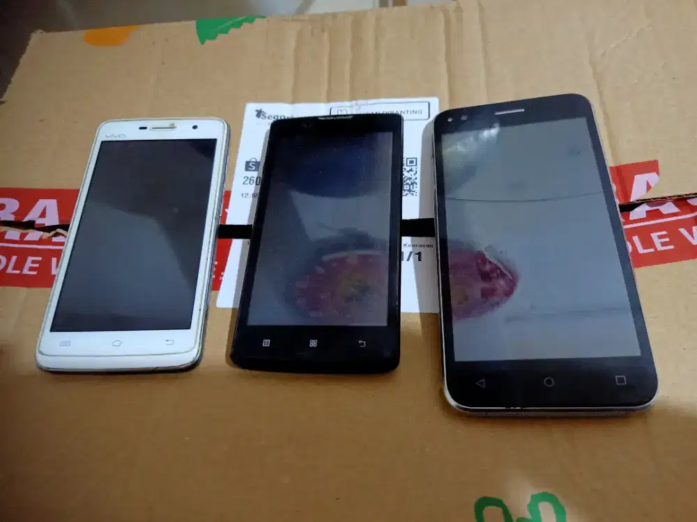 Jual 3 hp mati total Vivo Y21,Lenovo 2010 & Advan Vandroid i5c