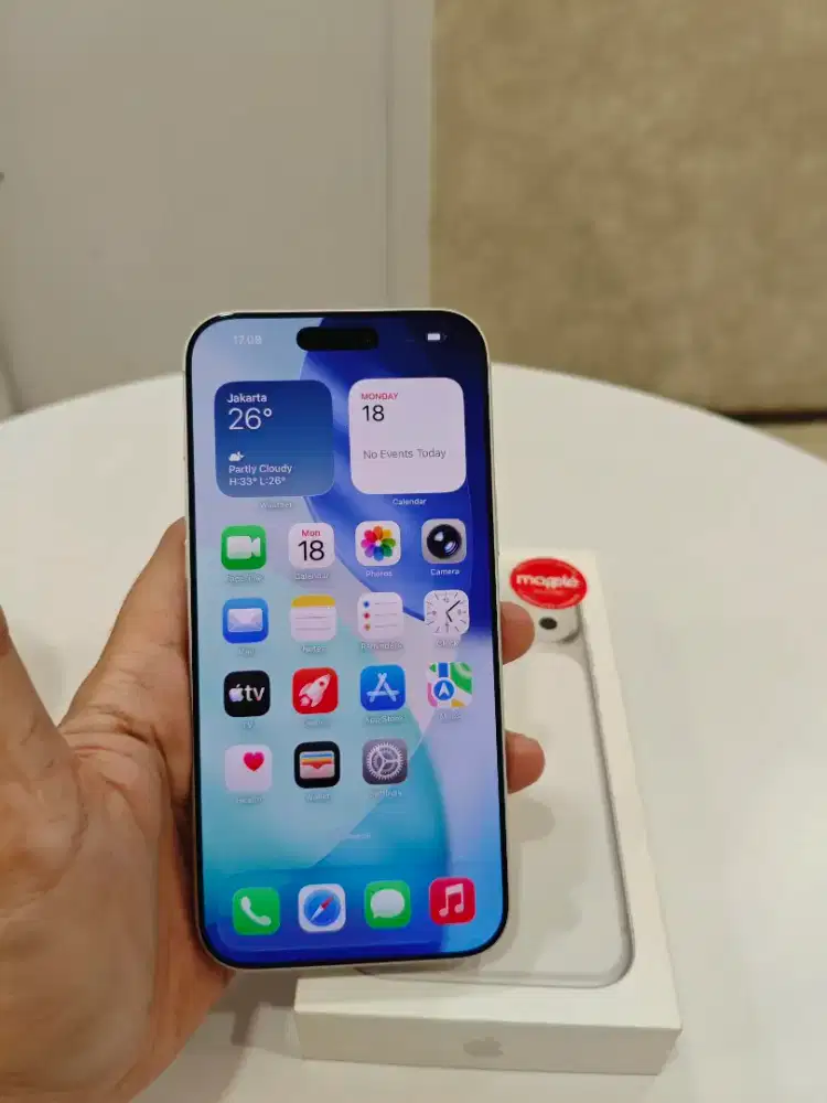 iPhone 17 Pro Max 256gb White BNOB bukan 16 512gb Digimap iBox