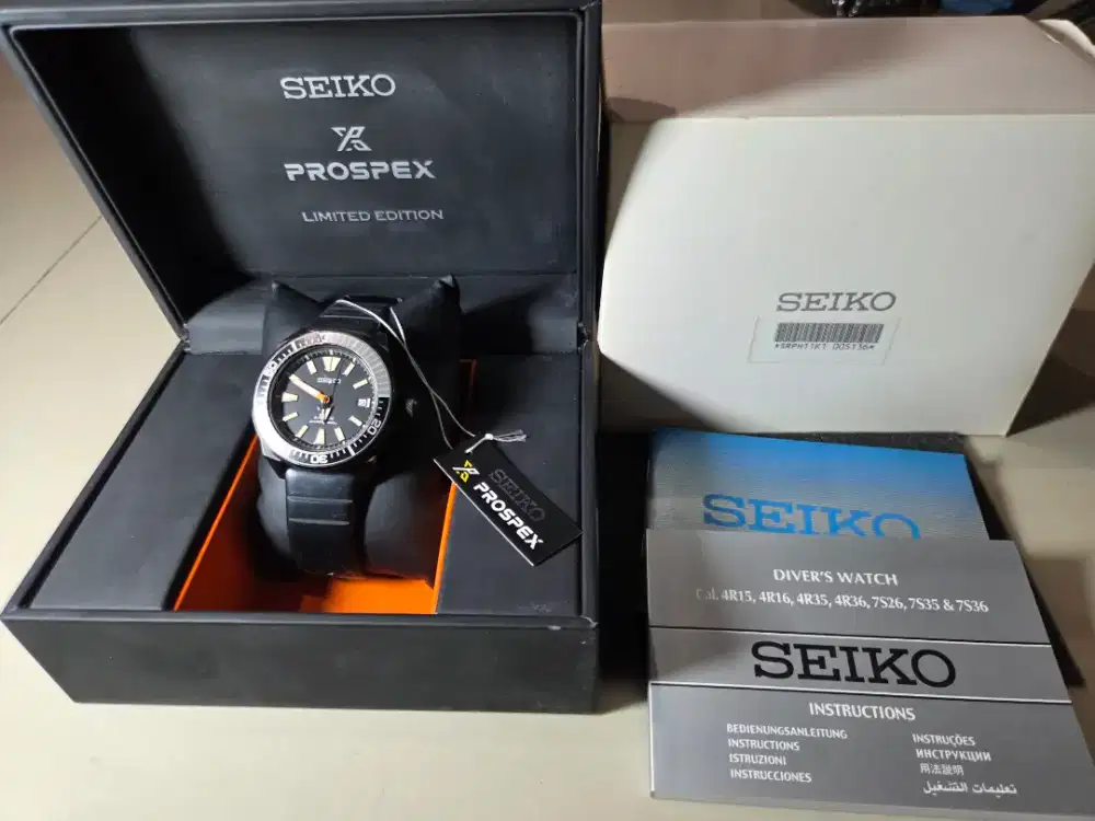 SEIKO SRPH11K1 ORIGINAL LIMITED EDITION 8000 pcs.