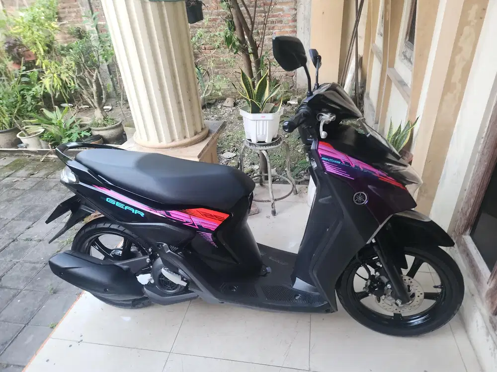Dp500rb Gear 125cc hitam ungu 2024 kondisi mulus  gbm