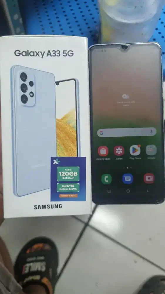 Samsung A33 5G 8/128 unit dan dus