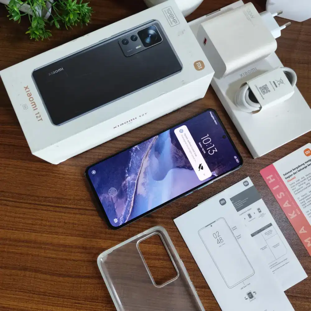 Mi 12T 5G 8/256 Fullset mulus siap pakai