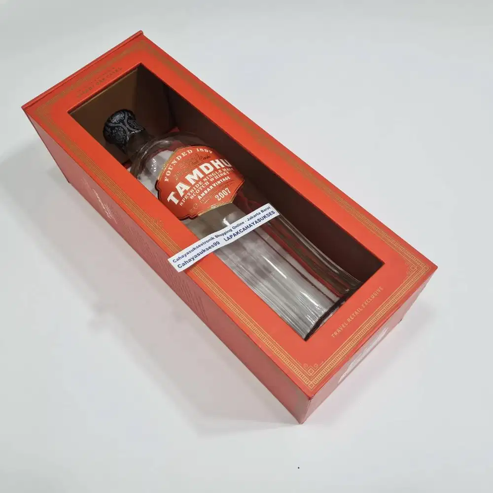 Botol Kosong Tamdu Koleksi Antik Bekas Minuman Import Hiasan Kamar
