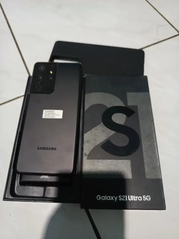 Samsung s21 ultra 5G ram 12/256 GB second sein