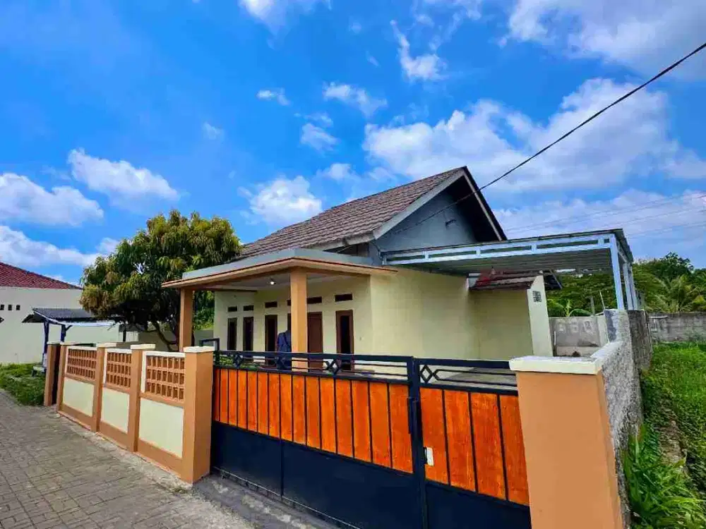 jual rumah kampung akses mobil surat sertifikat deket moss