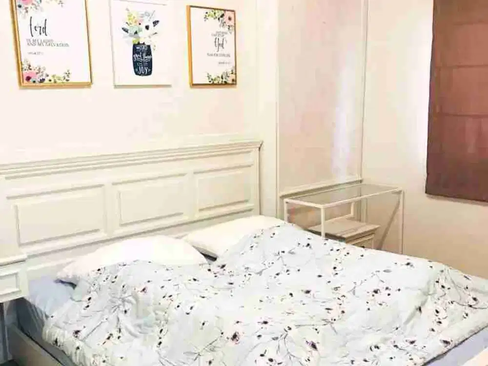 DISEWAKAN UNIT PUNCAK DHARMAHUSADA 2BR LANTAI 3 FULL FURNISH