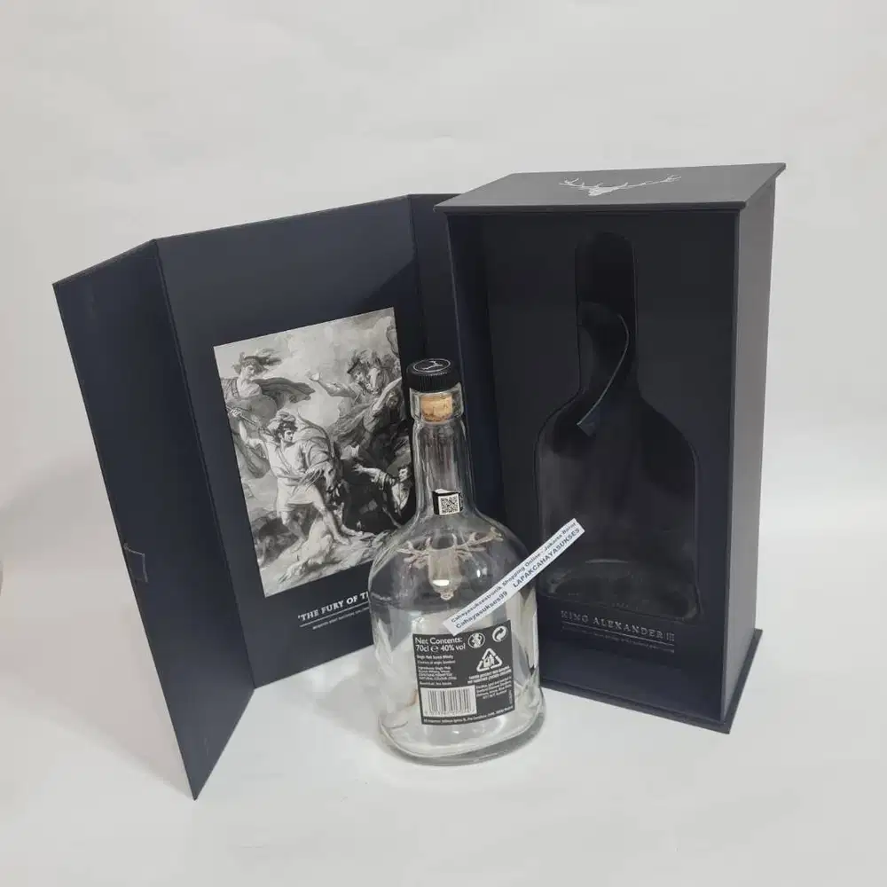 Botol Kosong Sidalmo Alexander 700ml Koleksi Botol Antik Hiasan Kamar