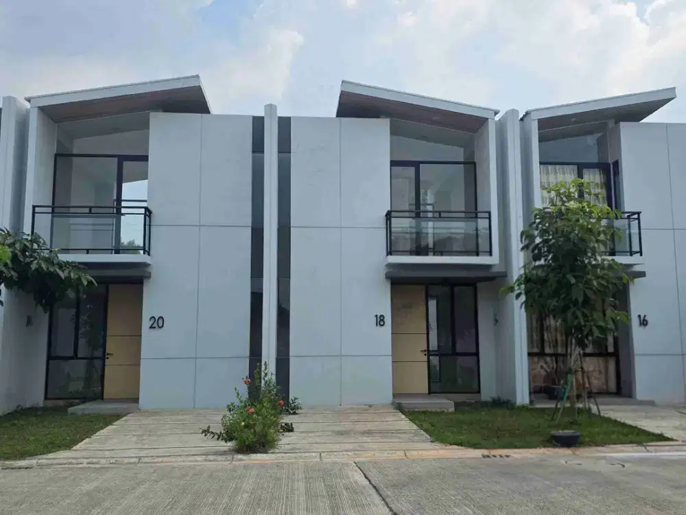 Rumah Dijual SIAP HUNI Cendana Botanic by Lippo Nempel Gading Serpong - BSD