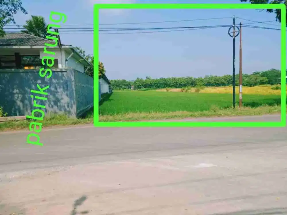 DIJUAL TANAH STRATEGIS DEKAT EXIT TOL PEKALONGAN