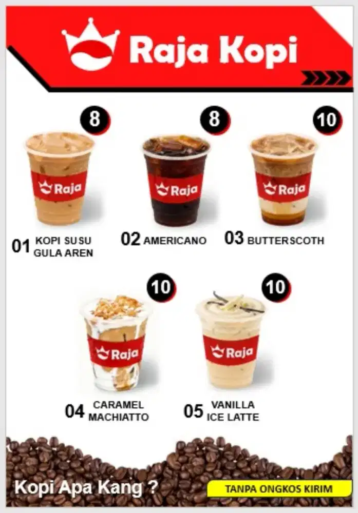 Lowongan kerja rider kopi keliling