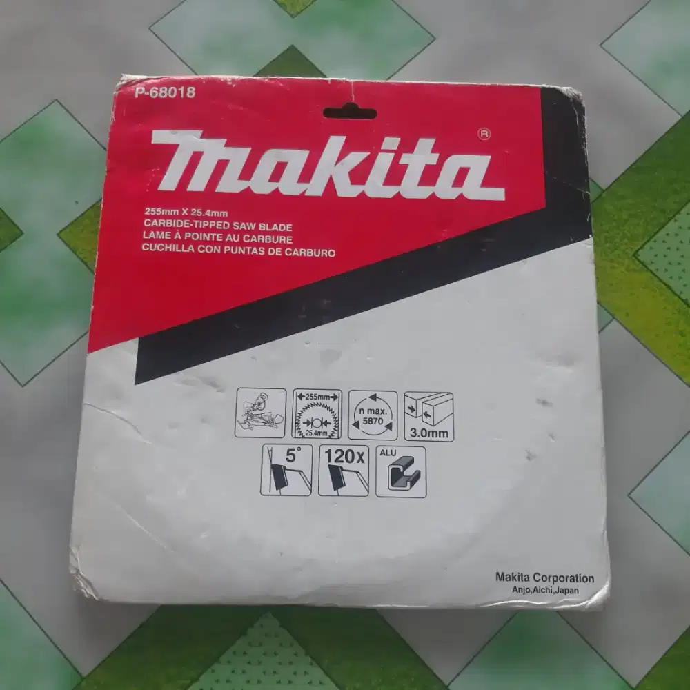 Mata Gergaji Aluminium 10in Makita P-68018