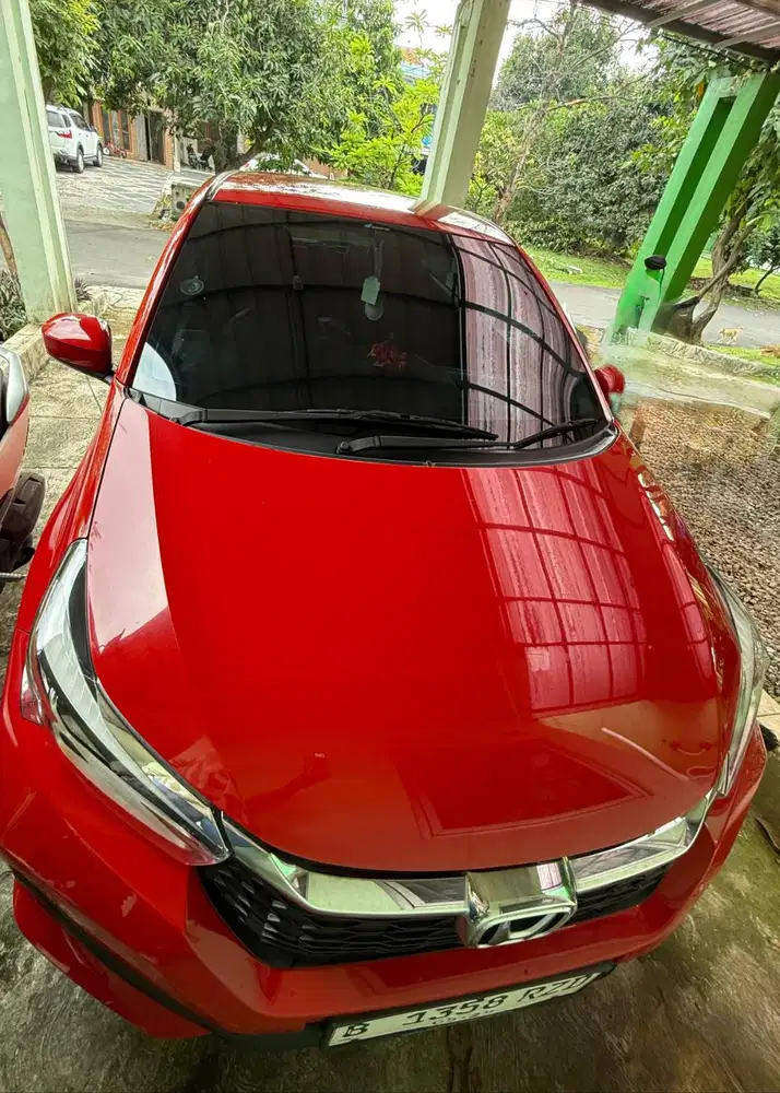 Honda Brio Satya Warna Merah Tahun 2024