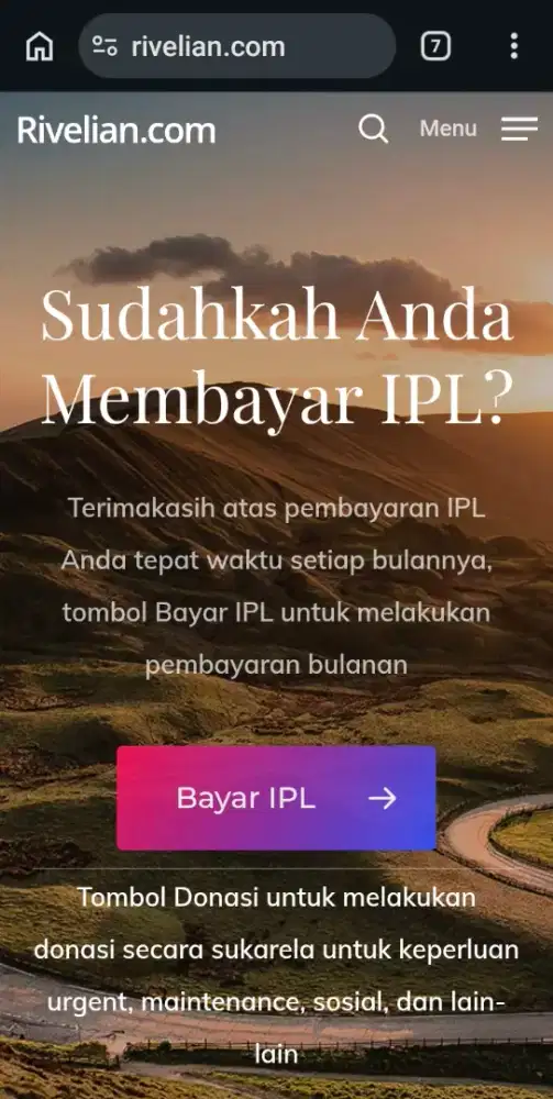 Jasa Pembuatan APLIKASI IURAN WARGA PERUMAHAN