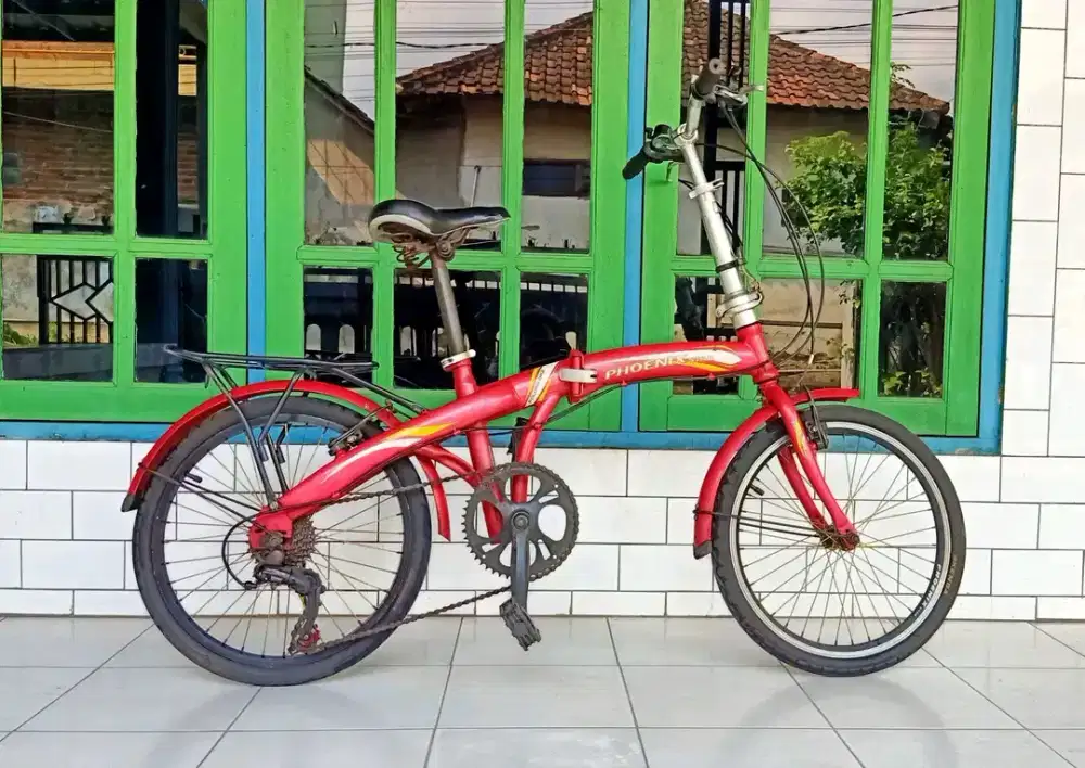 Sepeda lipat 2 unit  uk 20 merk phoenix