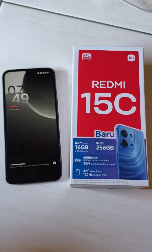 Redmi 15C RAM 16/256 GB LIKE NEW 99%.